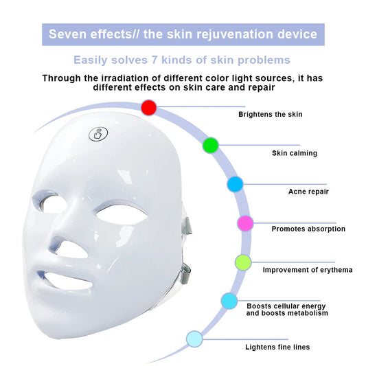 Al ARAIB™-LED FACE GLOWING MASK